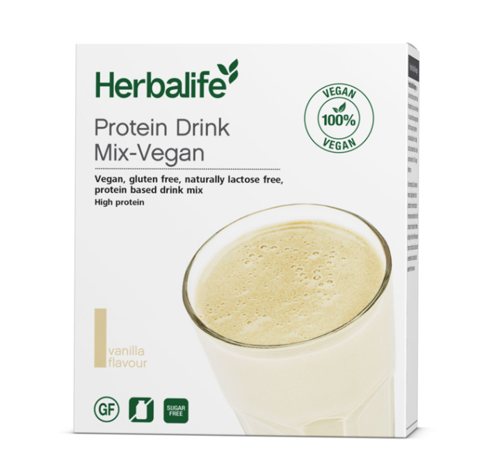 Vegan Protein Drink Mix Sachets Vanilla Pack of 7 sachets