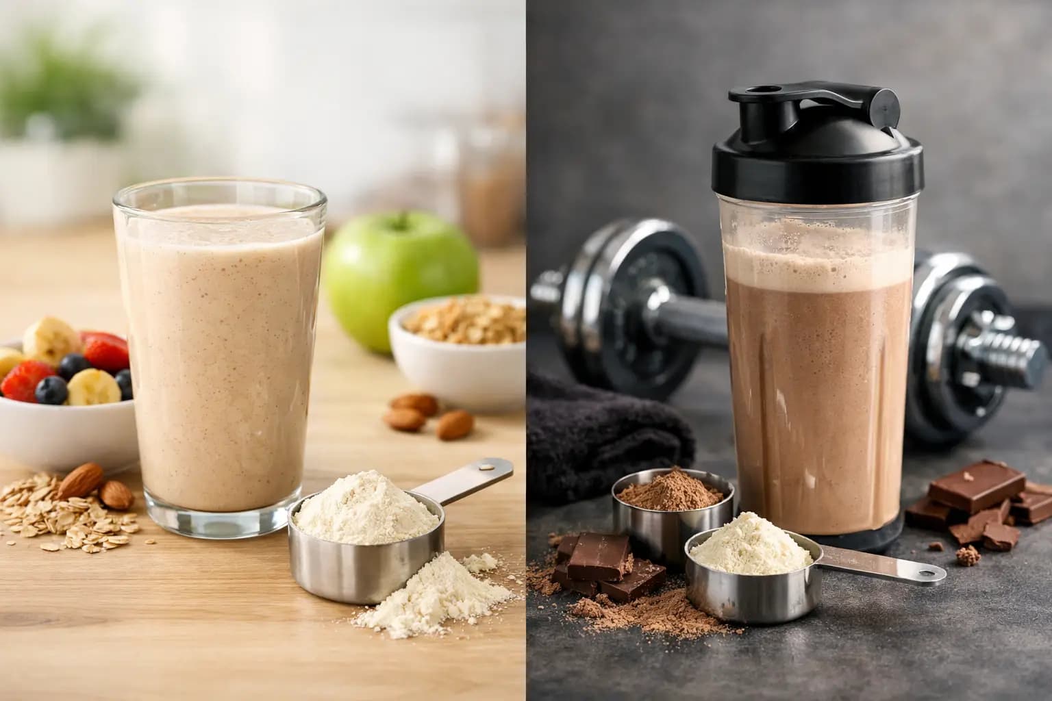 Meal Replacement Shakes vs Protein Shakes