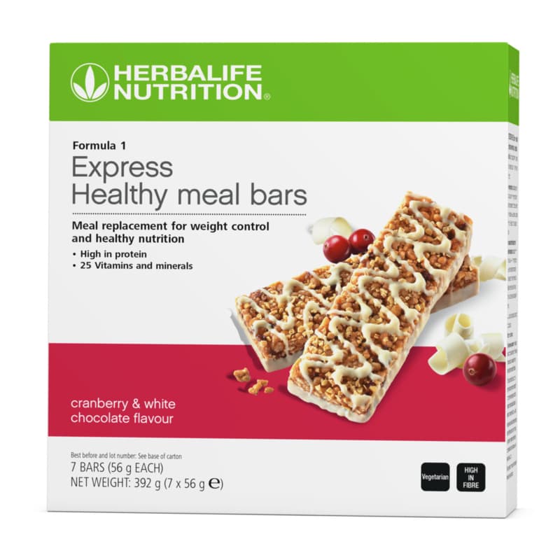 Formula 1 Express Bar Cranberry & White Chocolate – 7 Bars