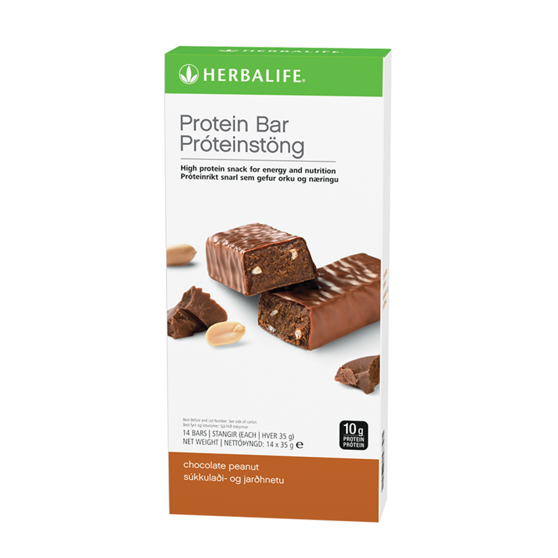 Protein Bars Chocolate Peanut 14 bars per box